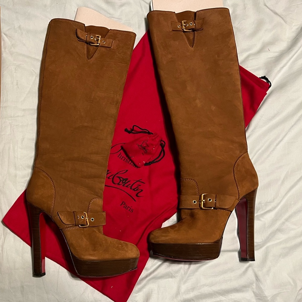 Christian Louboutin boots!